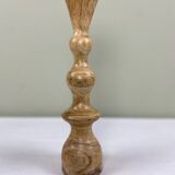 Wooden candle holder