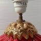Large Kostka ceramic lamp