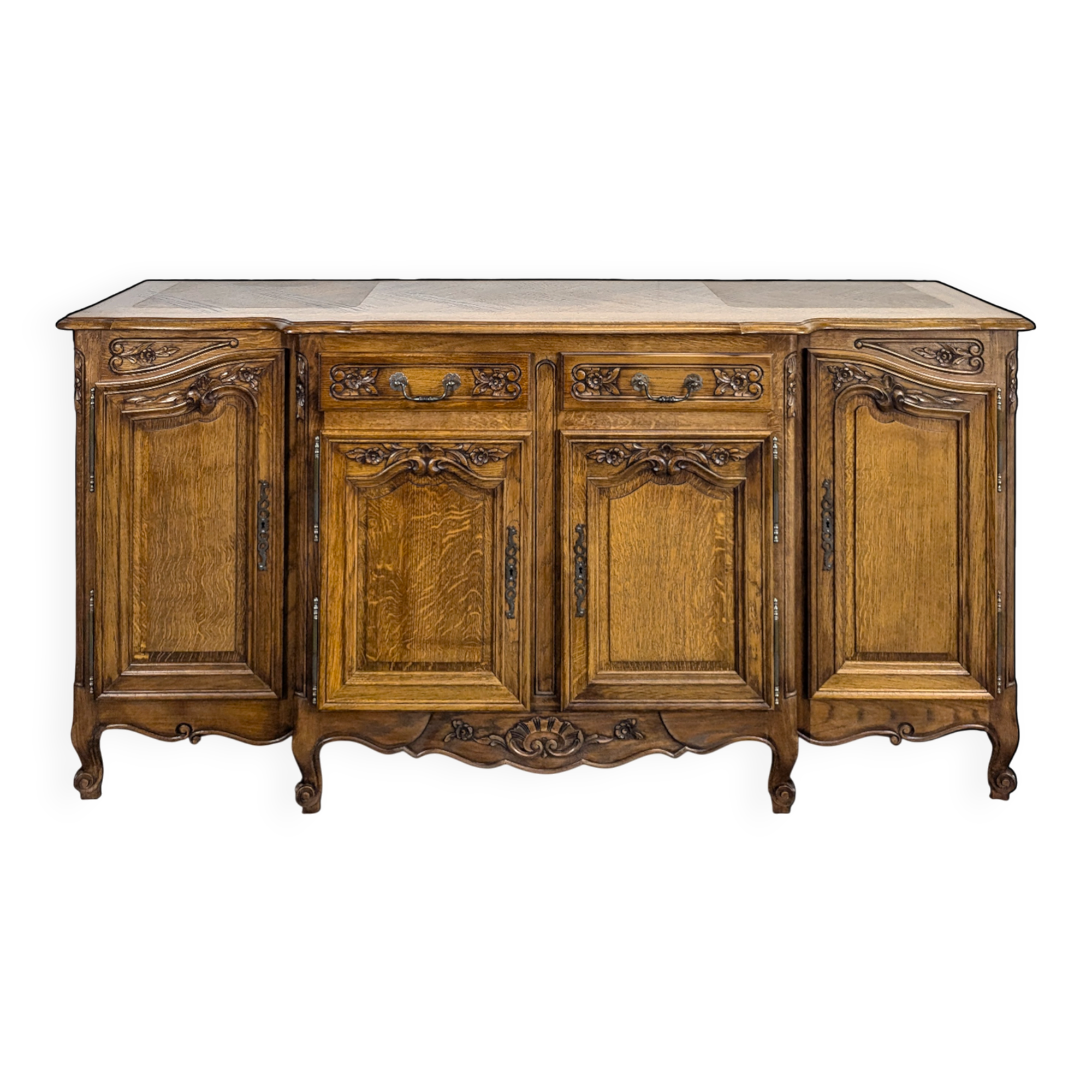 Neo-Rustic Sideboard in Solid Oak