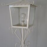 Wrought iron lamp floor