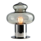 Space age chrome and glass table lamp