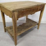 Rustic toilet table