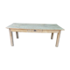 Table de ferme en hêtre