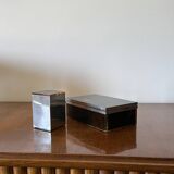 Hollywood regency luxury smoking set, Italy 1970