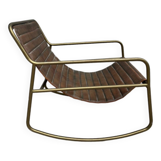 Industrial rocking chair