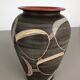 Abstract ceramic pottery vase by Sawa Franz Schwaderlapp, Germany, 1950s