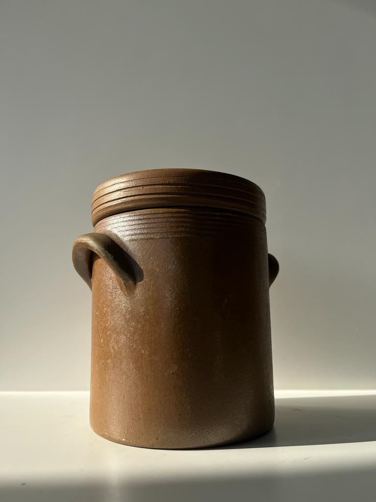 Stoneware pot made in France