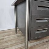 Bureau de direction avec plateau en stratifié palissandre par Mobiltecnica Torino