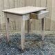 Beech desk table from the 1950s