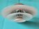 Tricolor pendant light "Radius" Fog & Morup, Denmark 1975