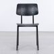 Industrial Galvanitas S16 Dining Chairs in Black, Netherlands