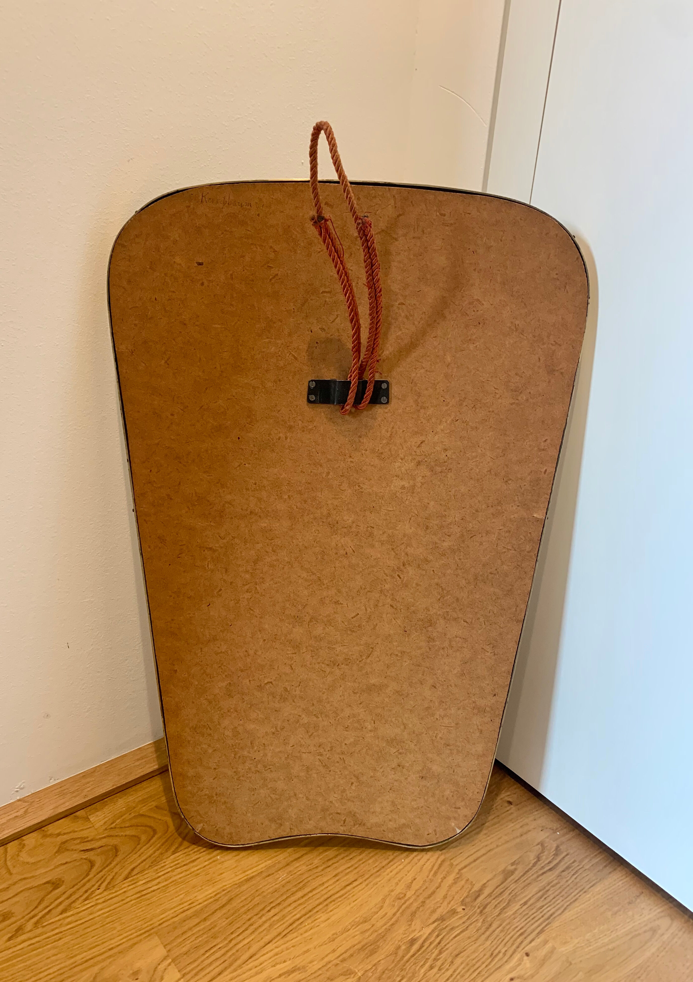 Mid-century wall mirror, 60x39cm, 1960