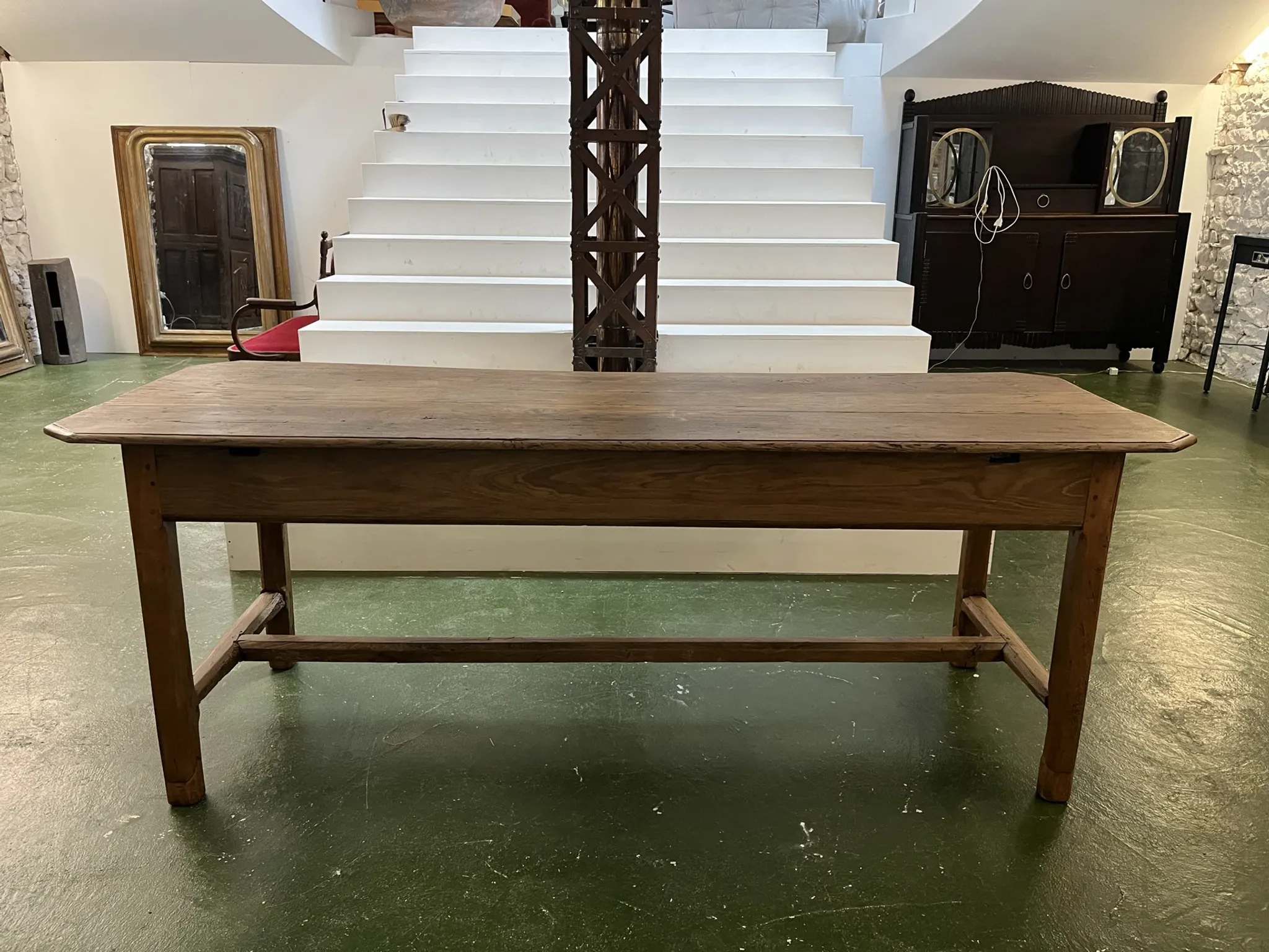 Rustic oak table