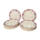 Large suite of 15 CM Paris dessert plates