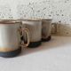 6 mugs grès