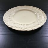 Ivory dish braided effect