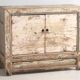 Small antique white sideboard (c.1920) #6