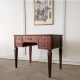 Old administration desk / Louis Philippe style / 4 drawers