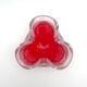 Murano Sommerso Opaline Red Bowl 16cm 882g