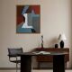 Contemporary abstract "Fragment of stillness" by Bodasca