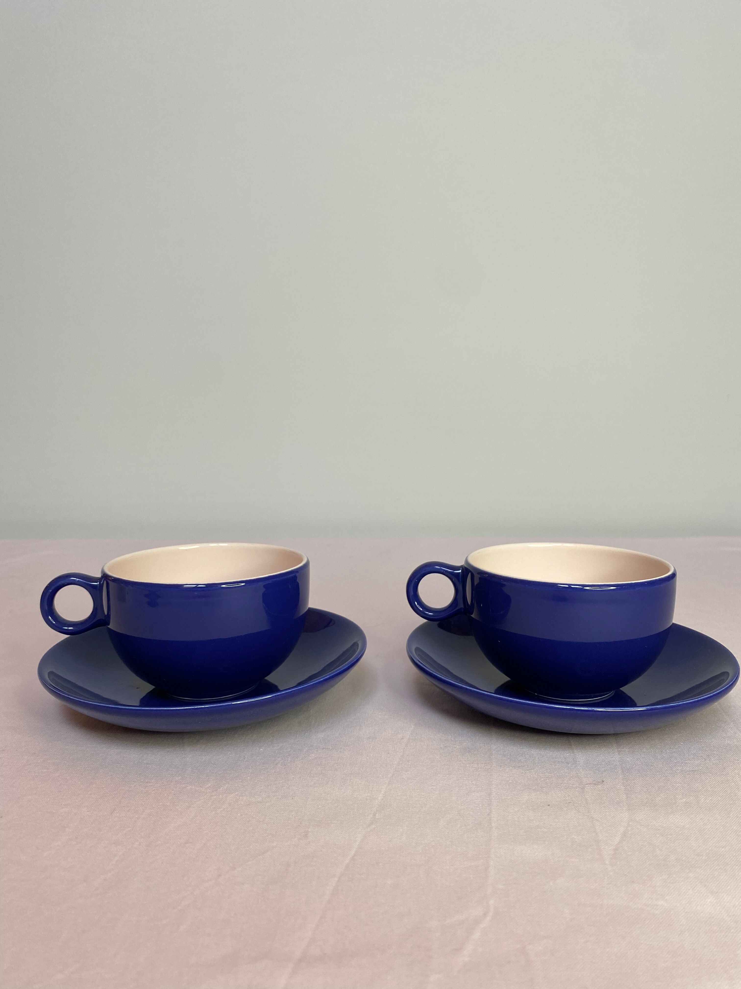 Two Pagnossin Italy Coffee Cups