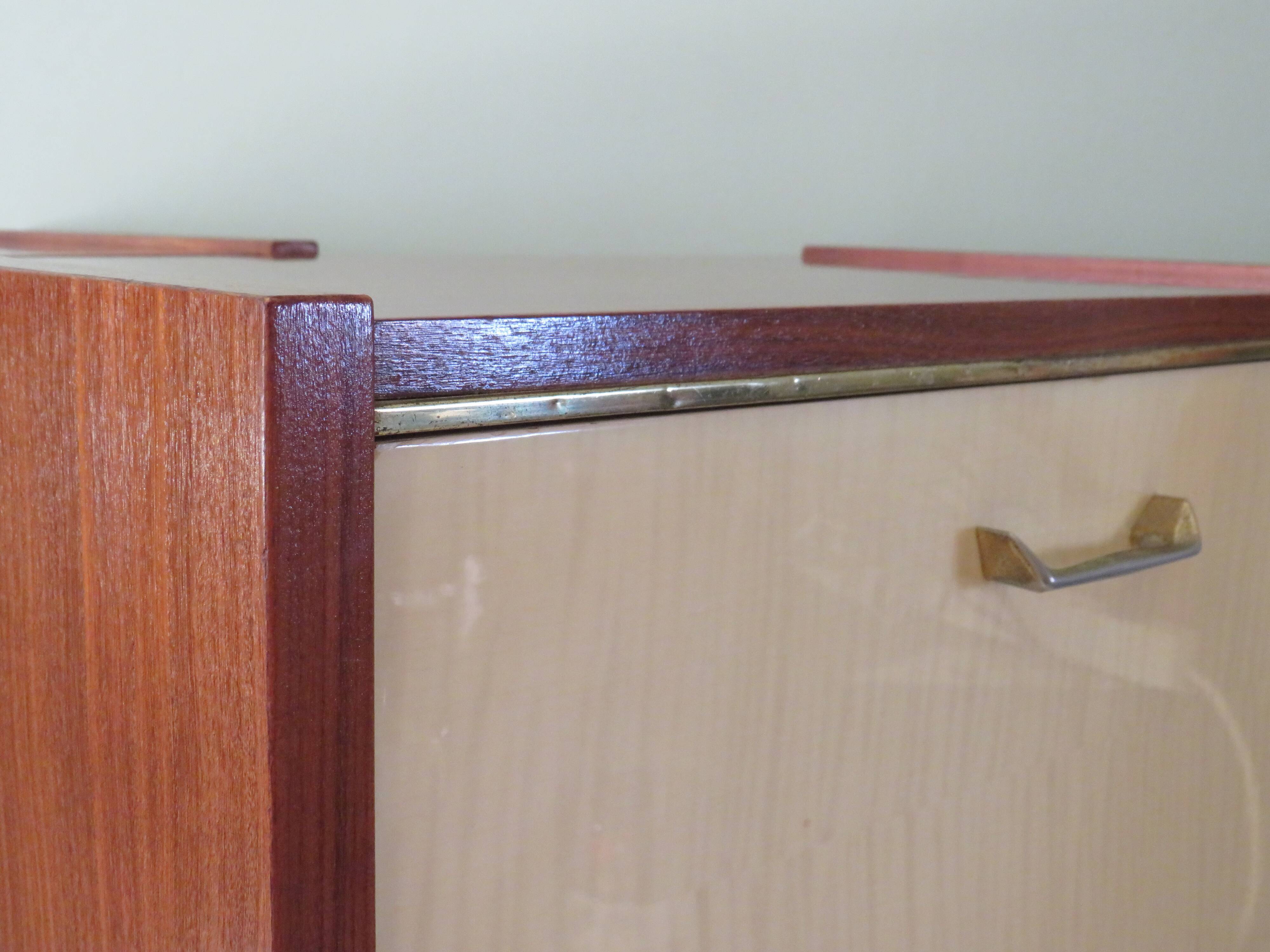 Pair of bedside tables from the mid-century, 1950s