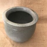 Grey sandstone grease pot