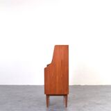 Secrétaire en teck danois du milieu du siècle par Gunnar Nielsen pour Tibergaard, années 1960.