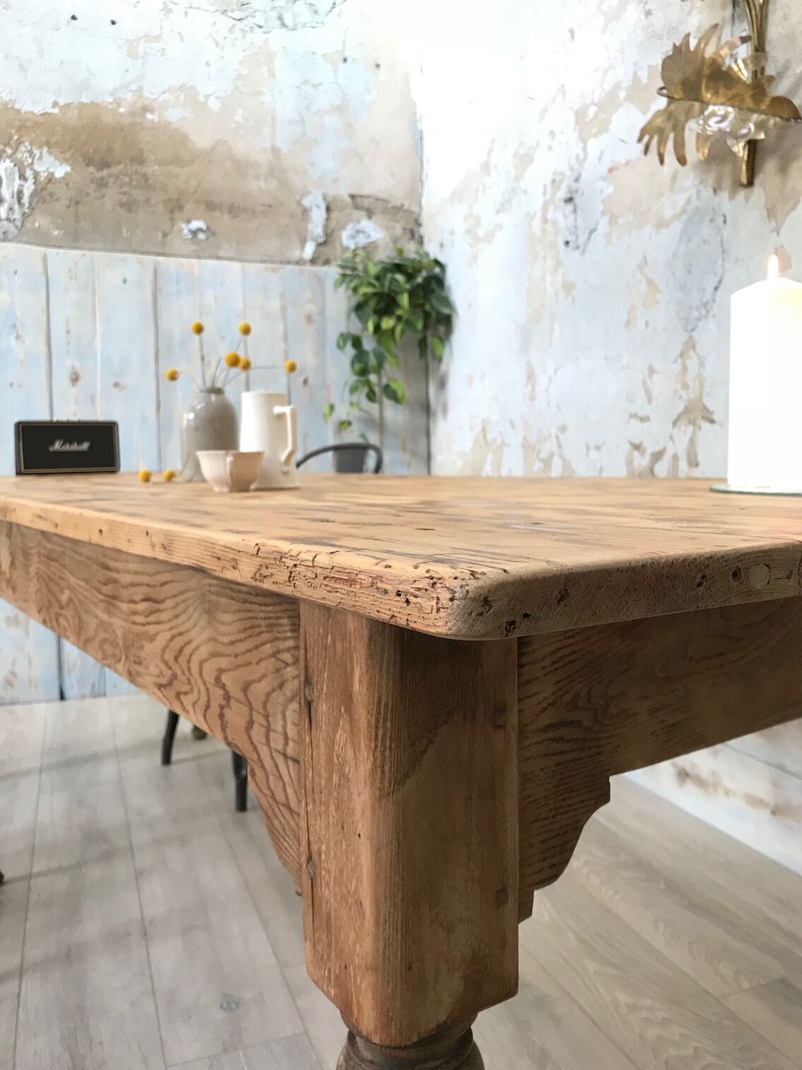 Vintage farm table