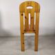 4 vintage pine chairs mountain shawl