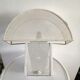 Mushroom wall lamp in perforated metal design 60s
