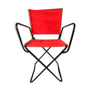 Fauteuil pliant tube