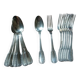 14 antique silver-plated cutlery sets