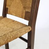 Brutalist rope chair