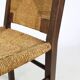 Chaise brutaliste en corde