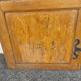 Interior door in painted fir
