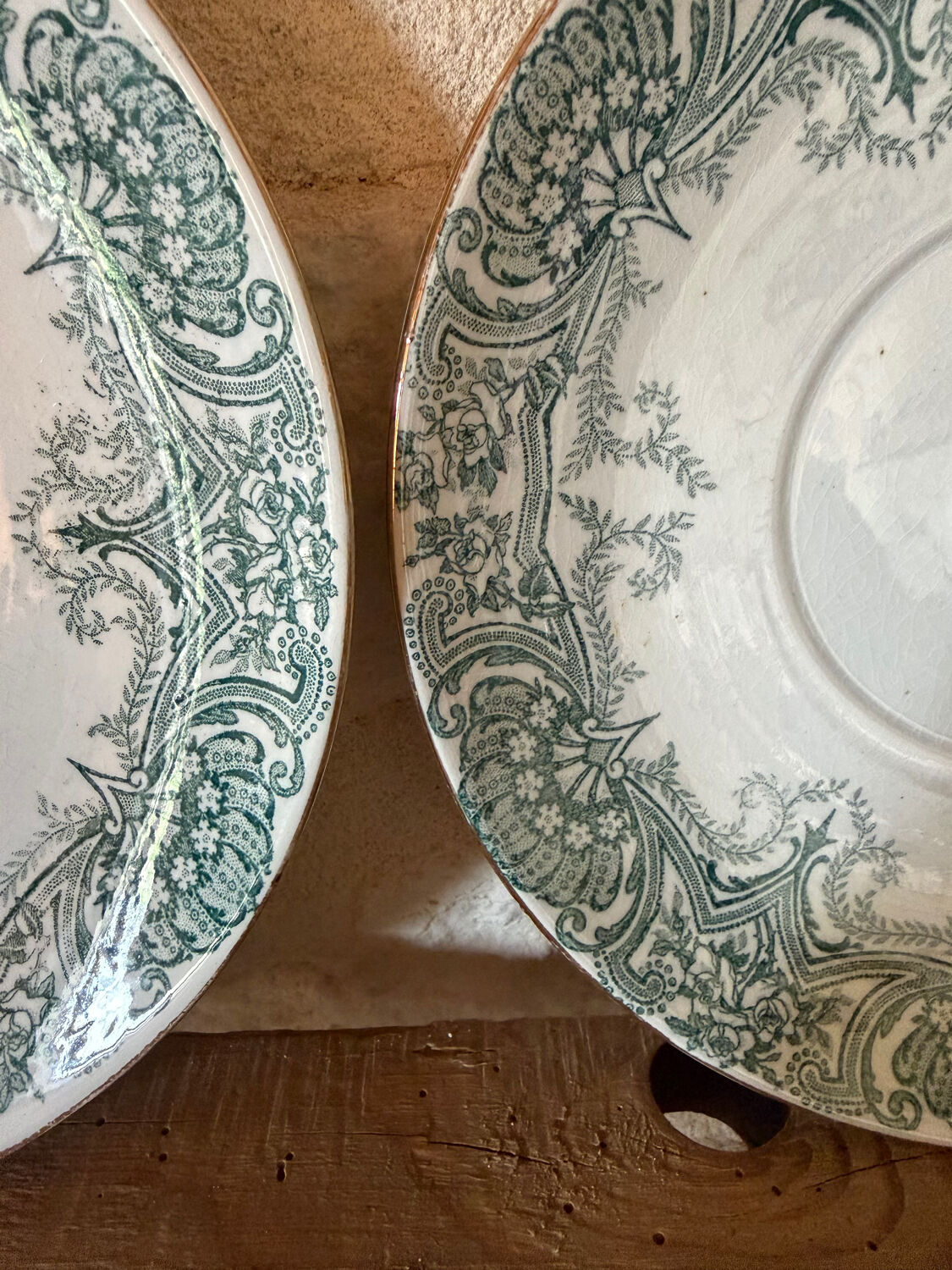 Dessert plates Luneville model Versailles