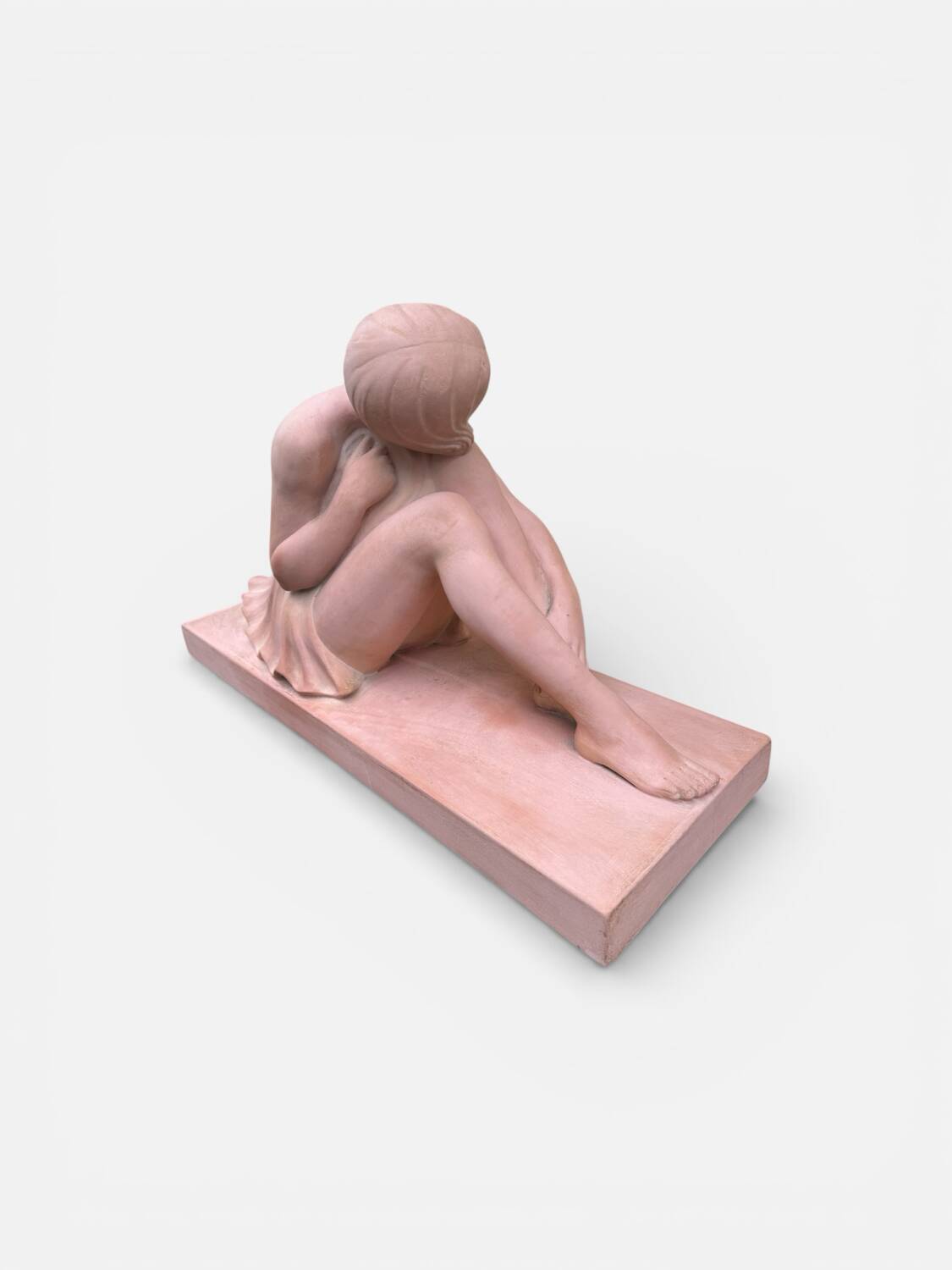 Large Art Deco Terracotta Statue – Armand Godard –