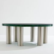 Marie-Claude De Fouquières coffee table fractal resin 1970