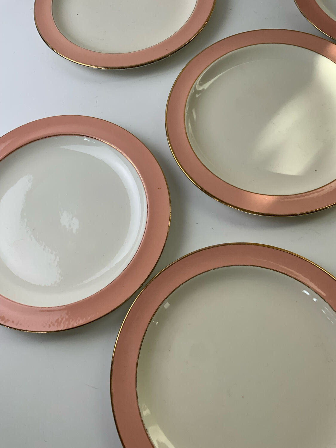 Vintage dessert plates