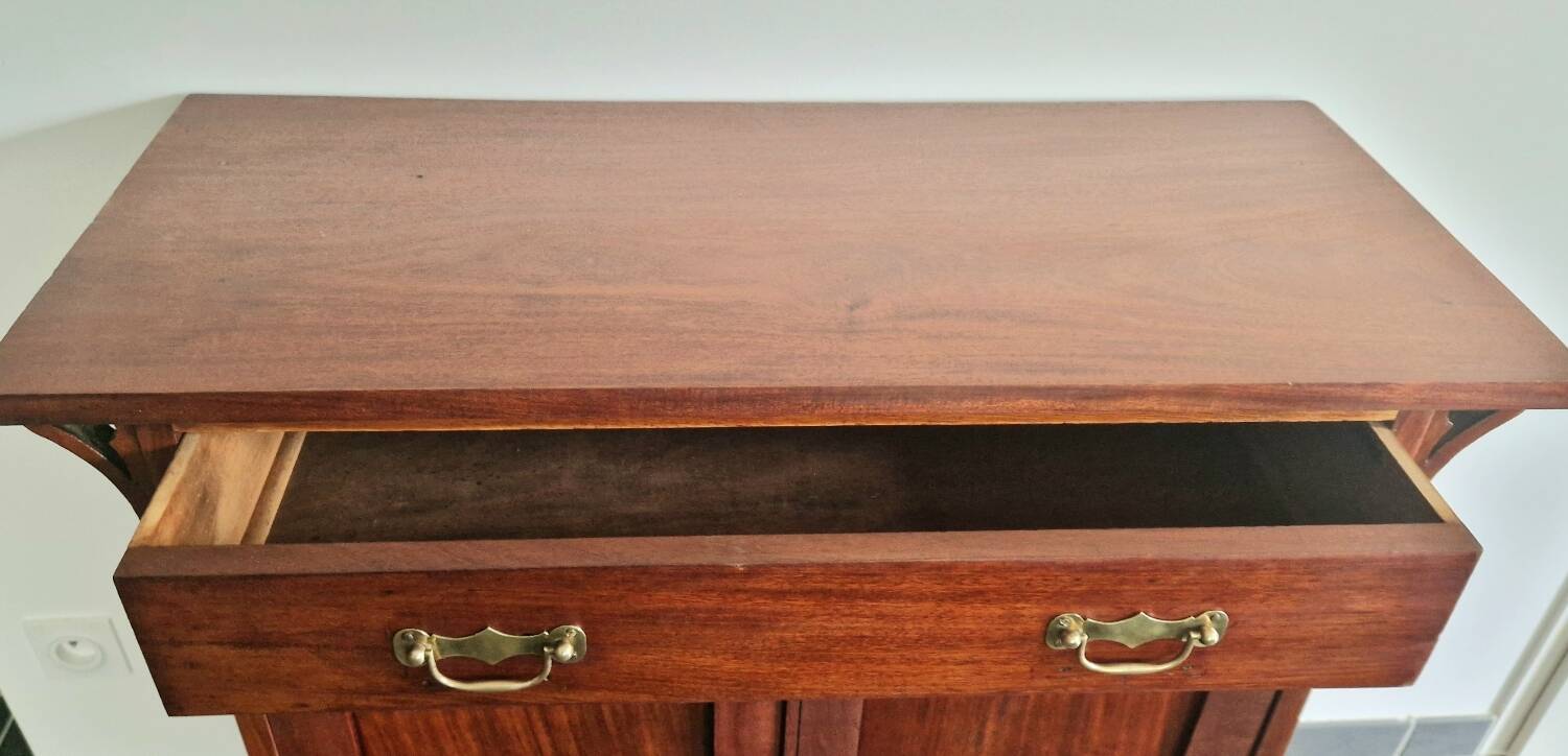 Antique mahogany sideboard signed Maple & Co, 19th century