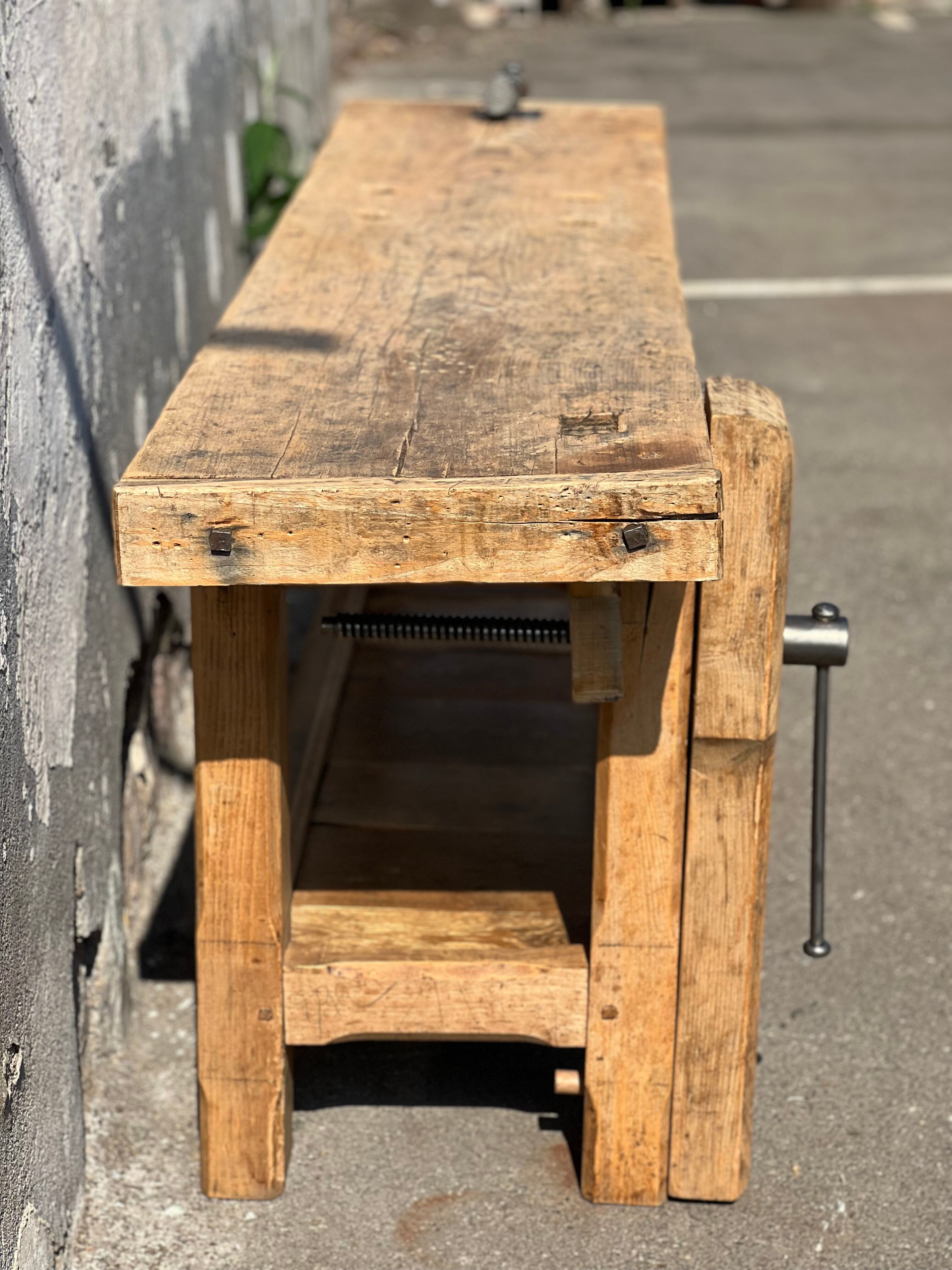 Old workbench renovated