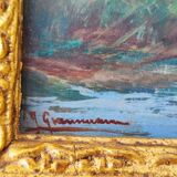 Oil painting landscape