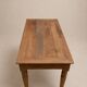 Antique farmhouse table in solid oak – Art Deco handles