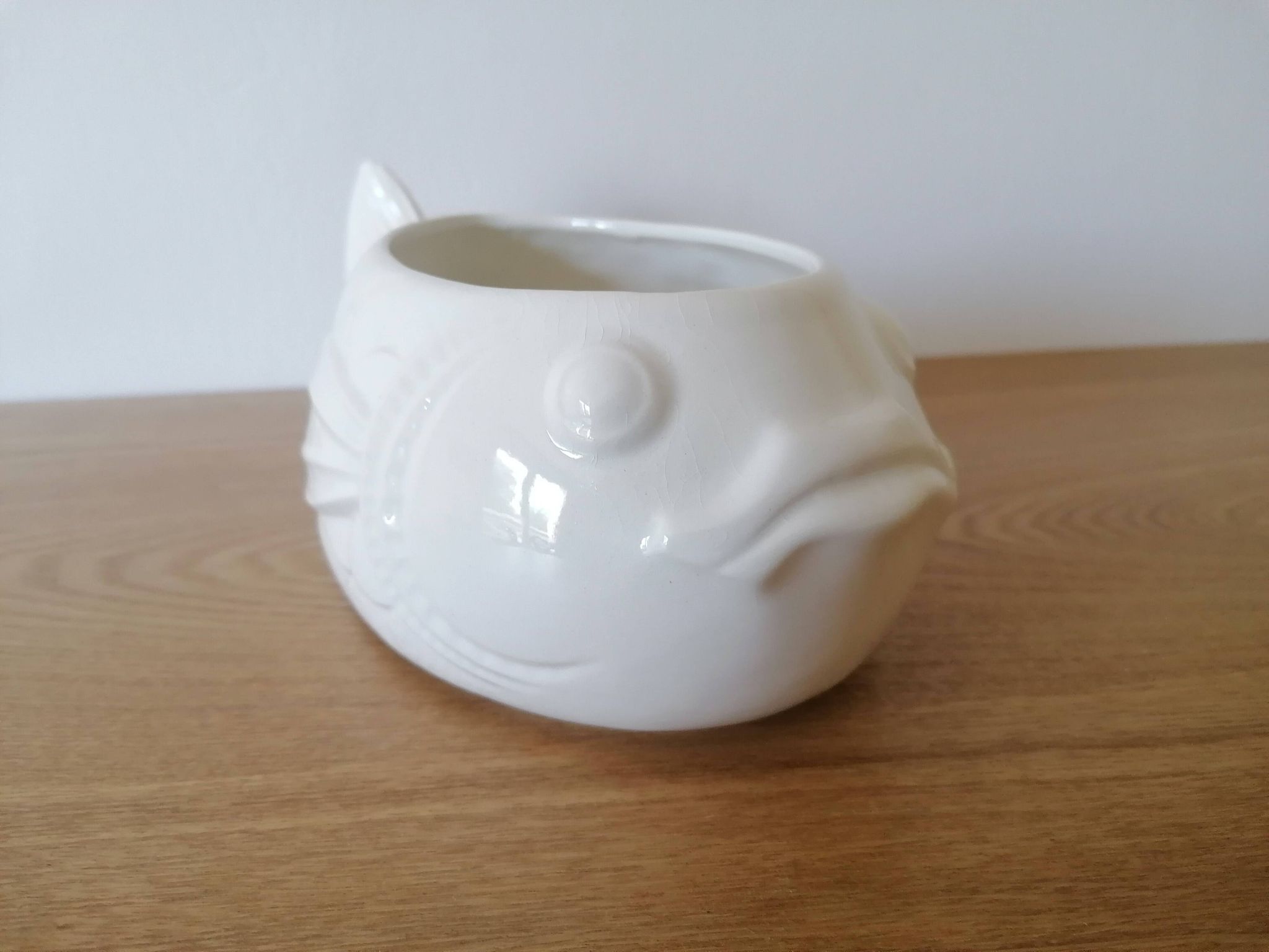 Saucière Sarreguemines forme de poisson