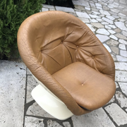 French Plastic Club Chair by Raphael Raffel, 1970s