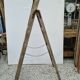 Wooden painter's stepladder