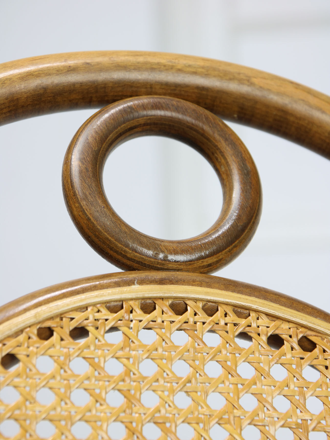 Paire de chaises à manger Thonet 207R vintage