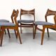 6 Danish Teak Dining Chairs by Erik Buch for Chr. Christensens, 1960s