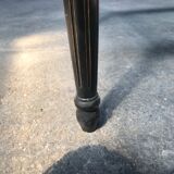 Louis XVI blackened wooden coffee table